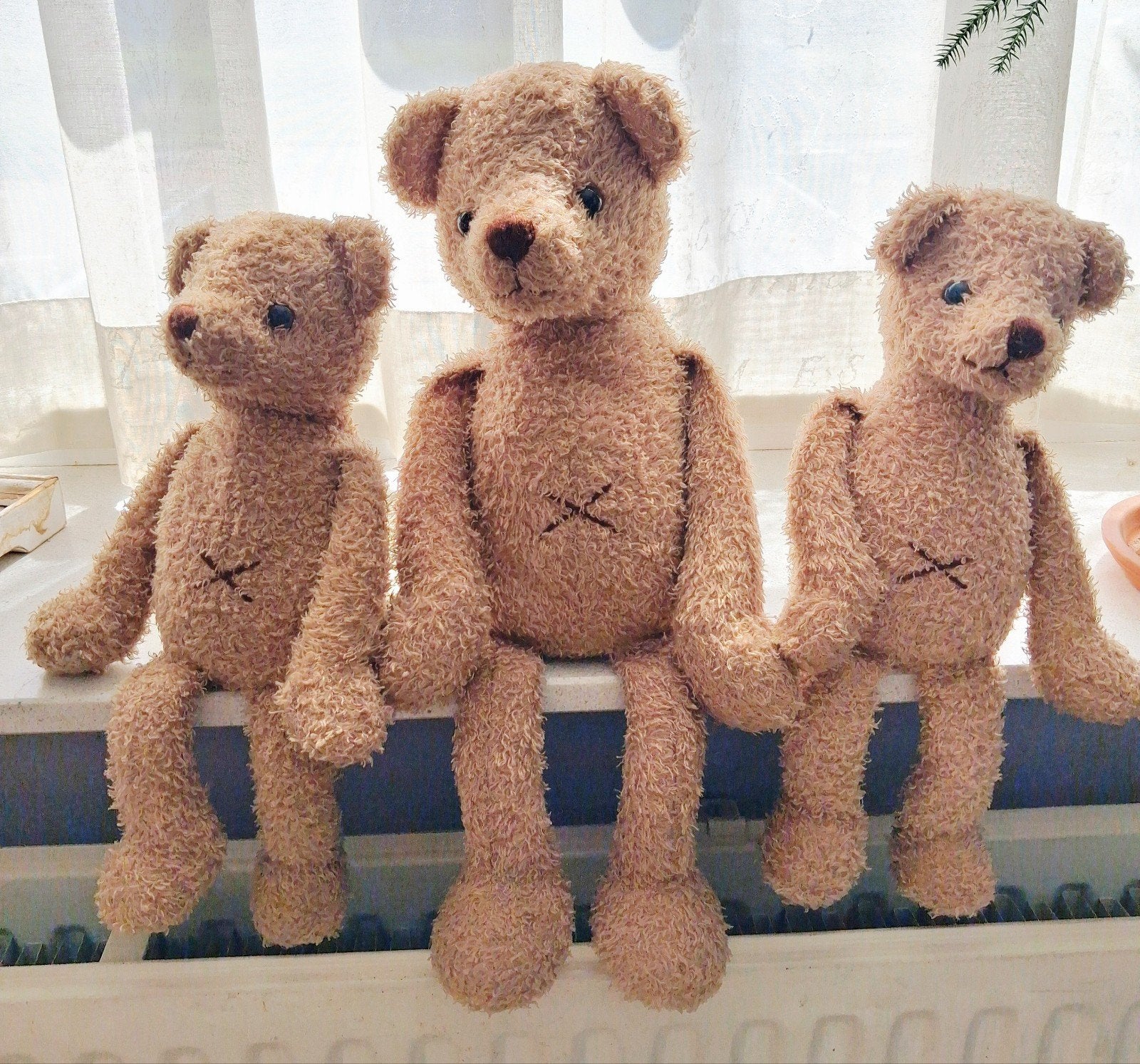 Set van 3 Tuddle Bear Knuffelberen - Collectors Item, Gebruikt, Beer, Onbekend, Ophalen of Verzenden