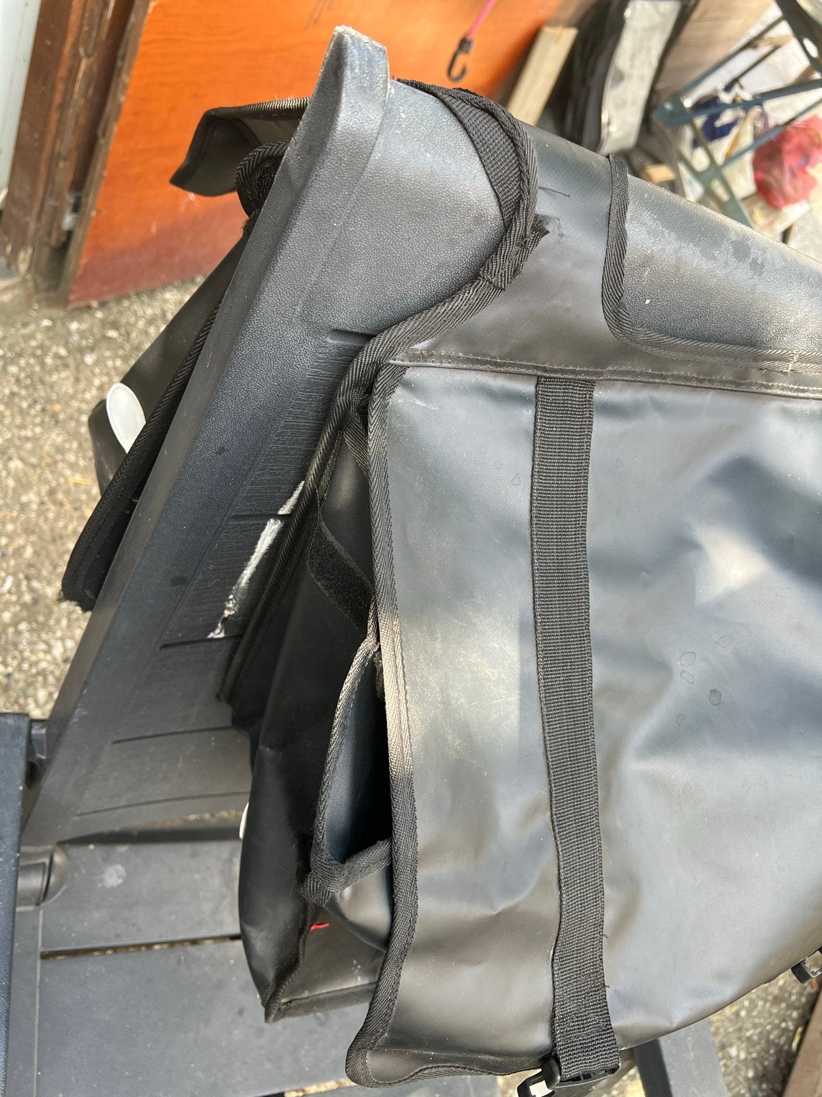 Zwarte Hema fietstas geschikt elekt fiets waterdicht en ruim, Ophalen of Verzenden, Gebruikt