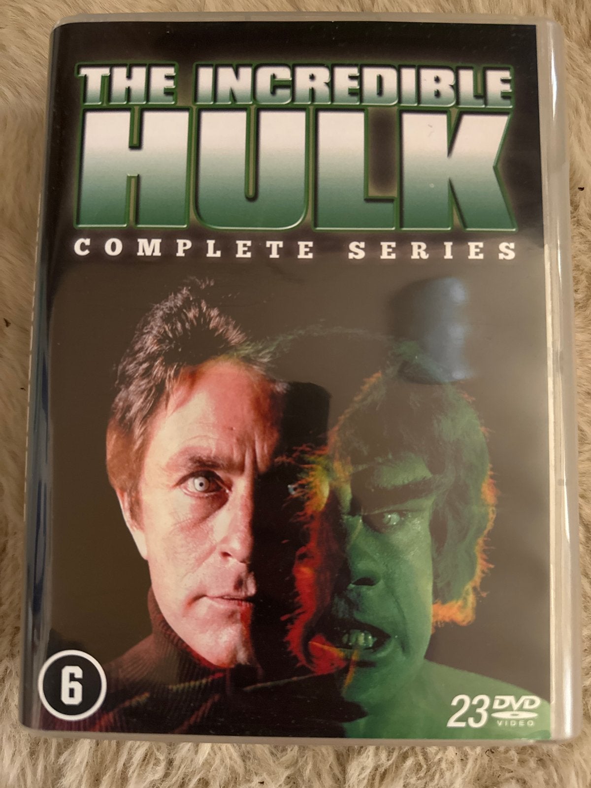 The Incredible Hulk - Complete Series (23 DVD Video), Engels, Ophalen of Verzenden, Zo goed als nieuw, Vanaf 6 jaar