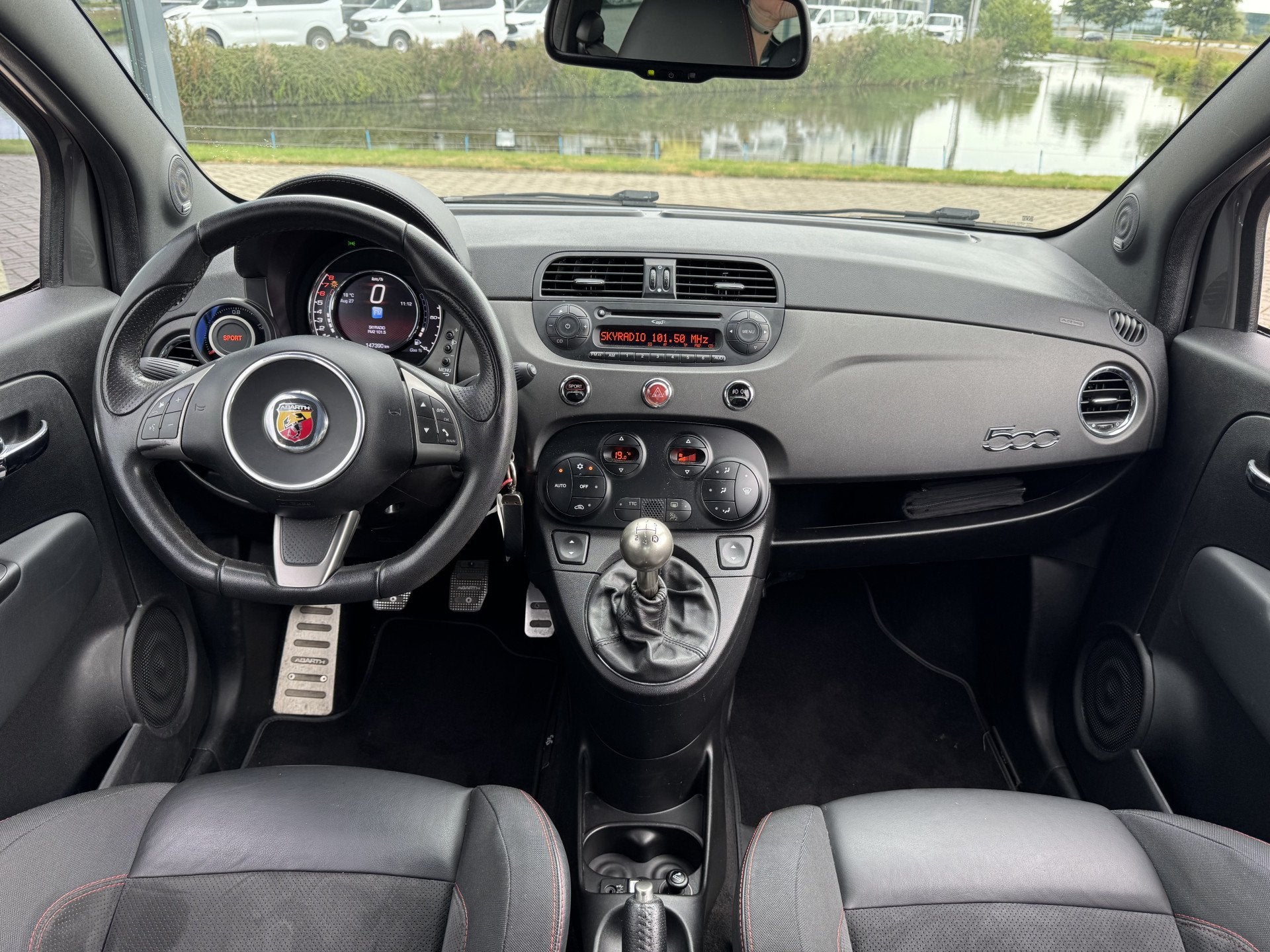 Fiat 500 Abarth 595 Competizione | Racesportstoelen | Sportu, Auto's, Voorwielaandrijving, 15 km/l, Gebruikt, 4 cilinders