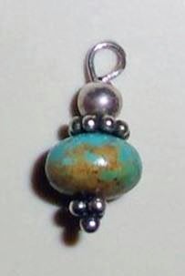 Hanger Turkoois Zilver 925 hangertje, Verzenden, Nieuw