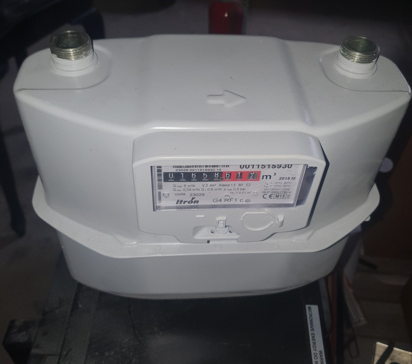 Itron G4 RF1c gasmeter zo goed als nieuw, Verzenden, Zo goed als nieuw