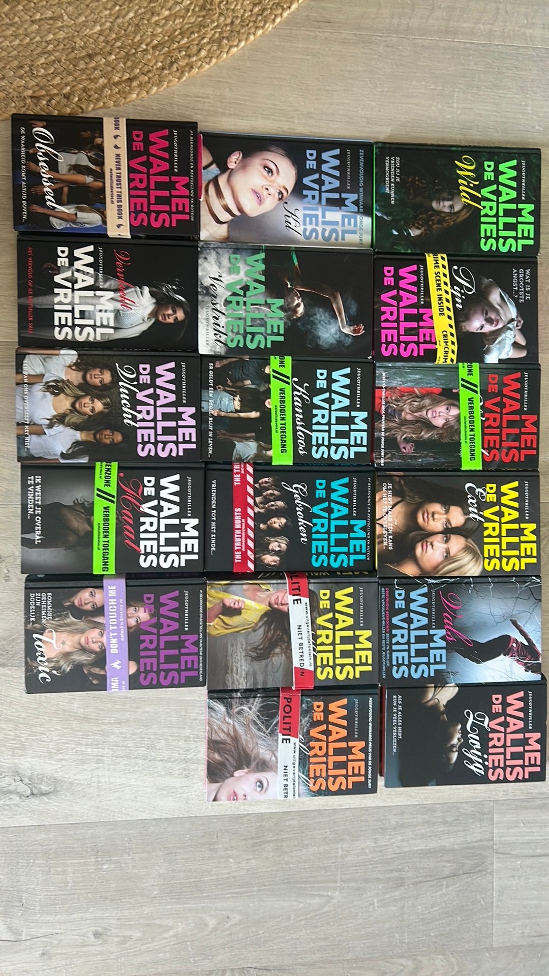 Complete set mel wallis de vries, Ophalen of Verzenden, Zo goed als nieuw