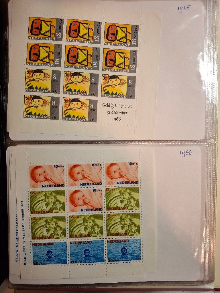 kinderpostzegels, Postzegels en Munten, Postzegels | Nederland, Ophalen of Verzenden, Na 1940, Postfris