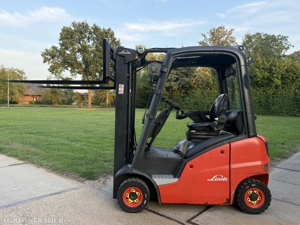 Linde 1600KG diesel heftruck triplo freelift sideshift 8000u, Info@vanbeurdenheftrucks.nl, Linde, Diesel, Heftruck