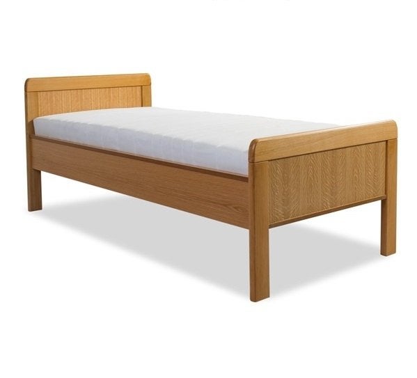 Seniorenbed compleet - 120x200 - Eiken, Niet ingevuld, Niet ingevuld, Niet ingevuld