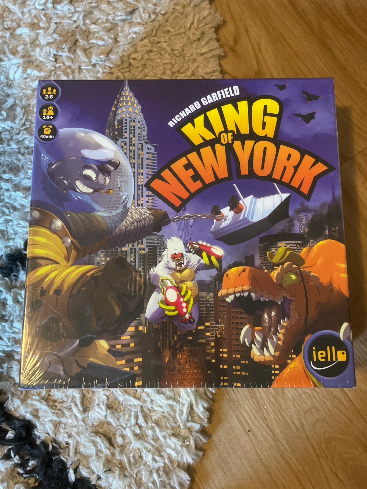 King of New York bordspel - Nieuw in folie, Een of twee spelers, Ophalen, Nieuw