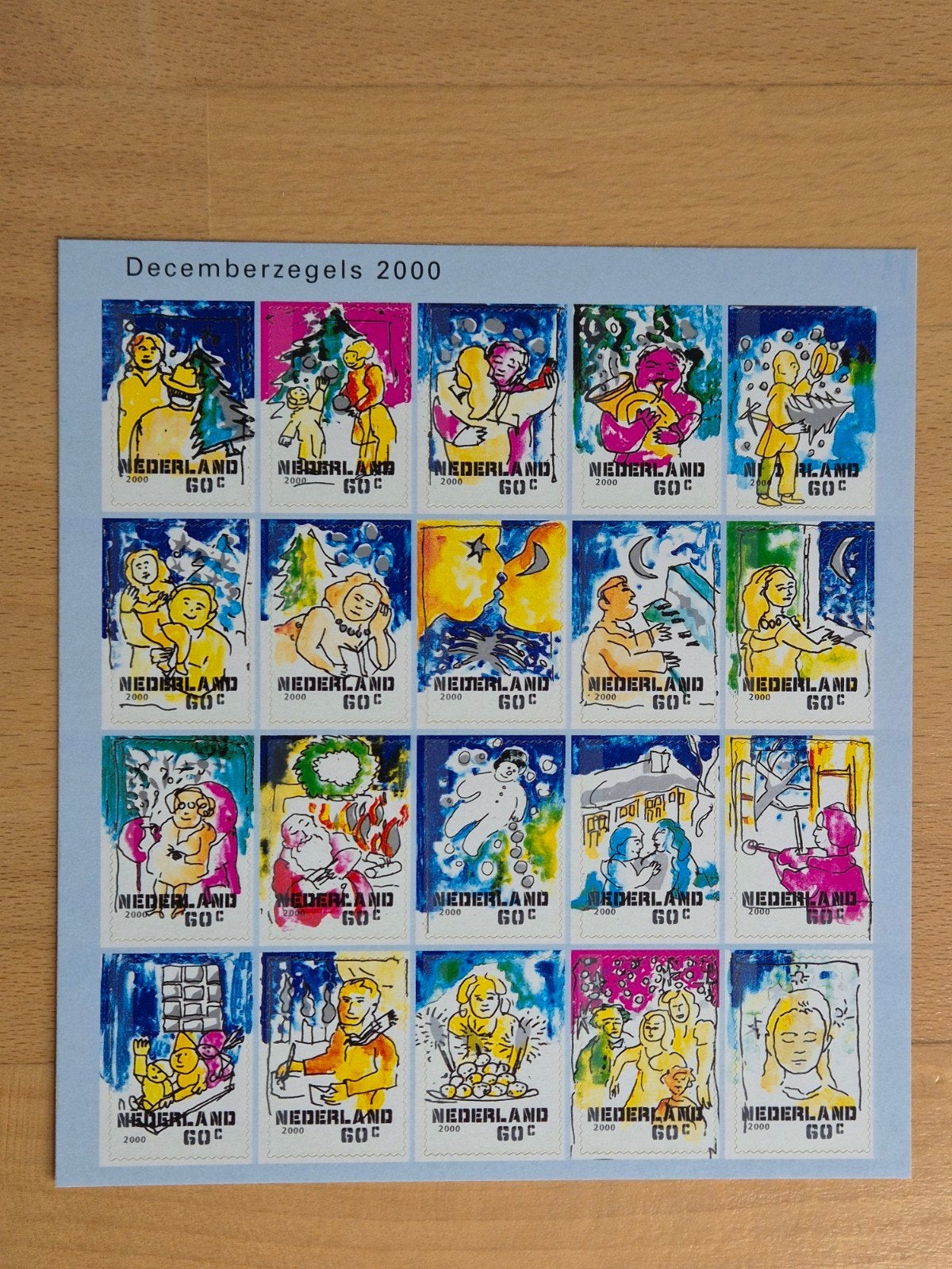 Nederland 2000 Kerst, Ophalen of Verzenden, Na 1940, Postfris