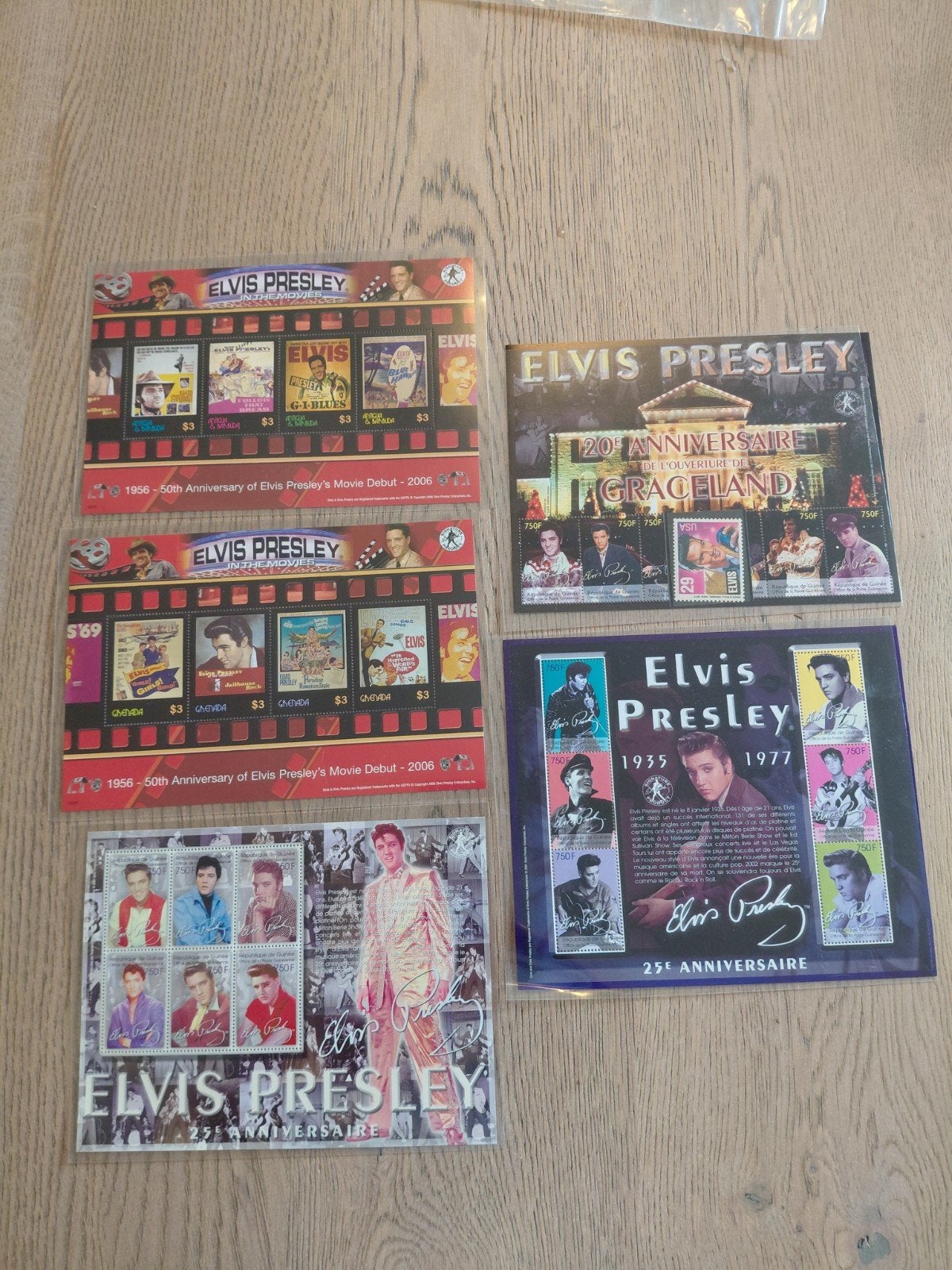 Elvis Presley Postzegelcollectie - Diverse Uitgaven, Ophalen, Postfris, Overige thema's