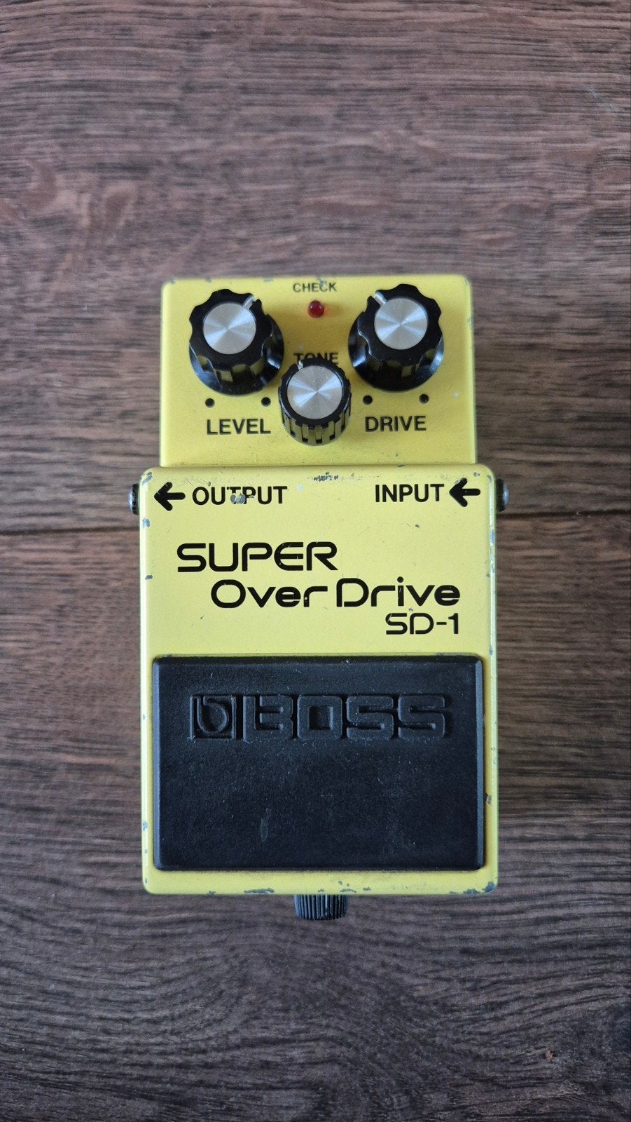 Boss SD-1 Black Label Taiwan 1989, Muziek en Instrumenten, Effecten, Ophalen of Verzenden, Gebruikt, Distortion, Overdrive of Fuzz