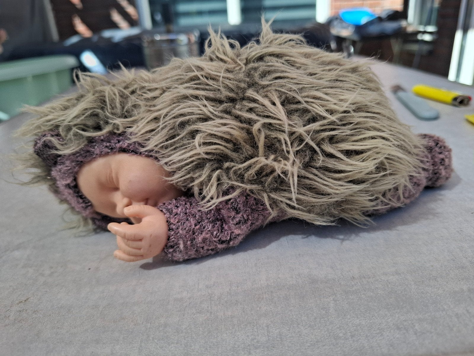 Anne Geddes Babypop Egel - Zo goed als nieuw, Ophalen of Verzenden, Zo goed als nieuw, Babypop