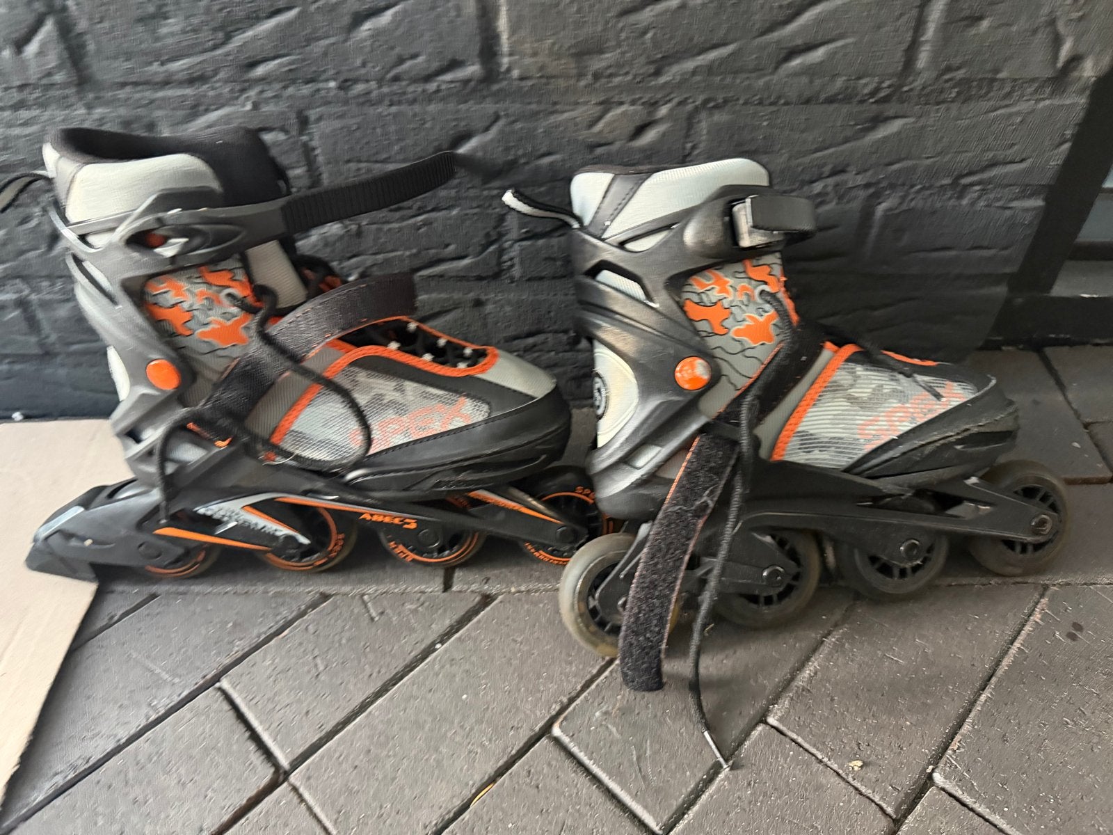 Verstelbare skeelers maat 33-37, Sport en Fitness, Skeelers, Ophalen of Verzenden, Verstelbaar, Gebruikt, Kinderen