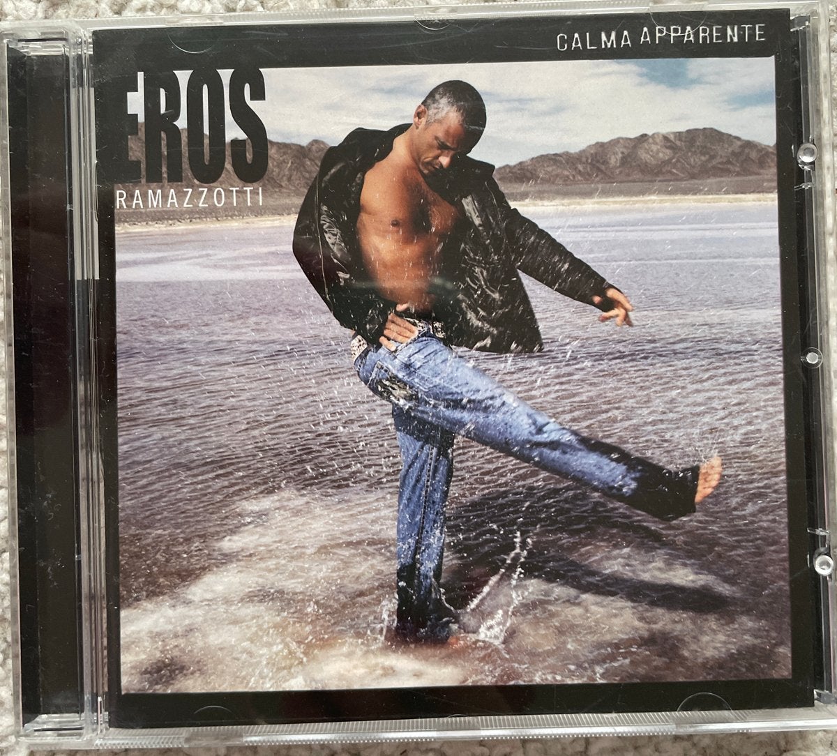 Eros Ramazzotti - Calma Apparente CD, Ophalen of Verzenden, Zo goed als nieuw, Pop, Album