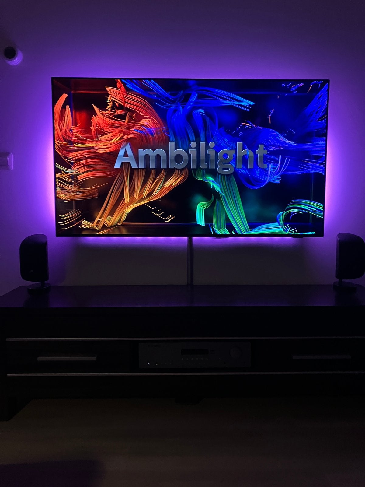 Philips 55OLED806 / 55 inch / 4K OLED / Abilight, Audio, Tv en Foto, Ophalen, Philips, OLED, Zo goed als nieuw
