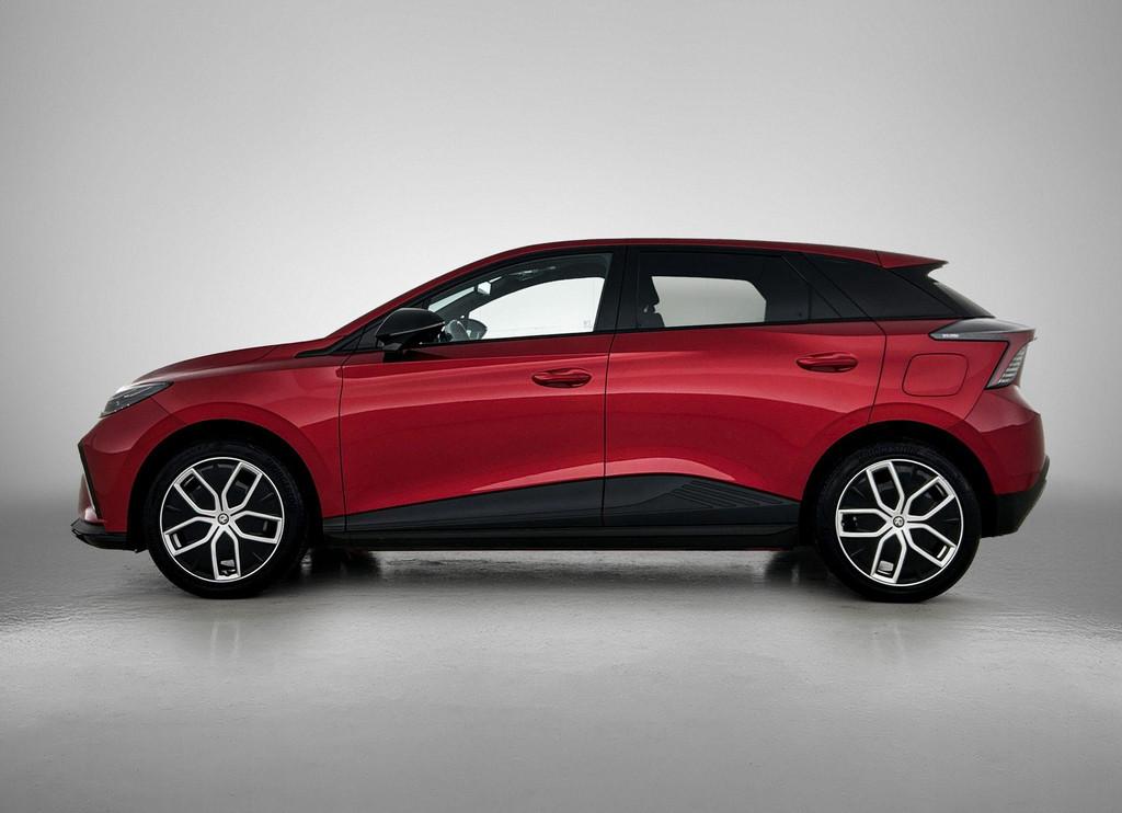 MG 4 Luxury 64 kWh | WLTP 435 KM | Navi | ACC | ECC | 18"LMV, Auto's, MG, 12 maanden, Gebruikt, Zwart, 1650 kg