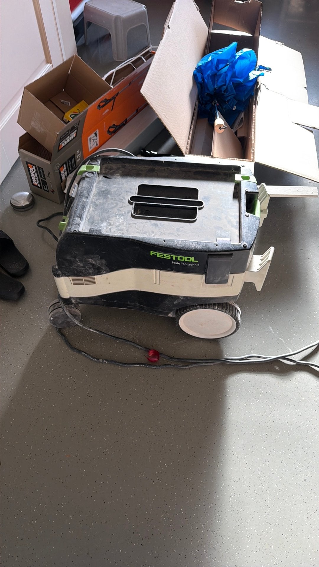 Festool stofzuiger CT22e, Overige merken, Gebruikt, Industriële stofzuiger, Regelbare zuigkracht