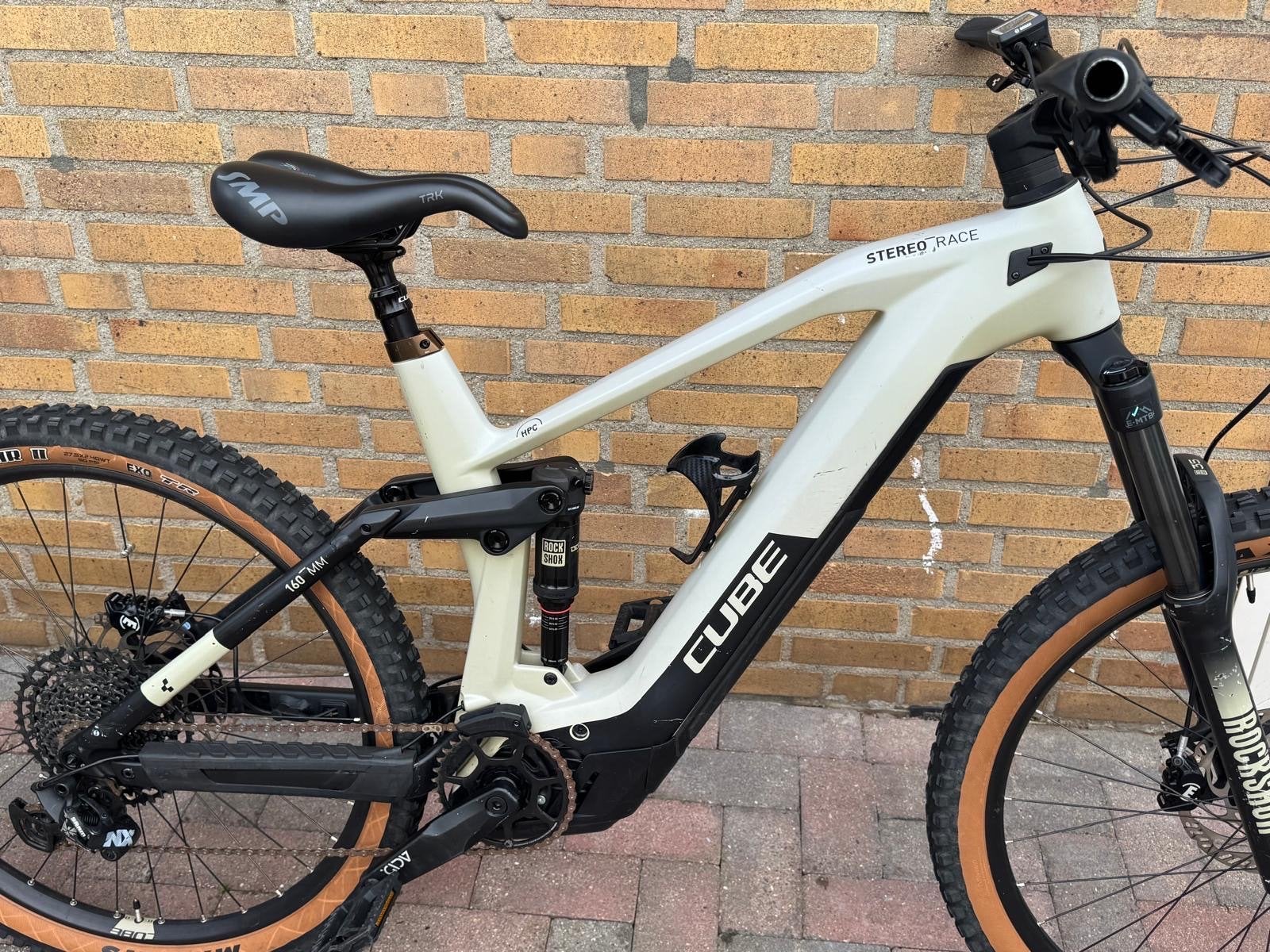 Cube Stereo Race elektrische mountainbike, Fietsen en Brommers, Ophalen, Zo goed als nieuw, Cube