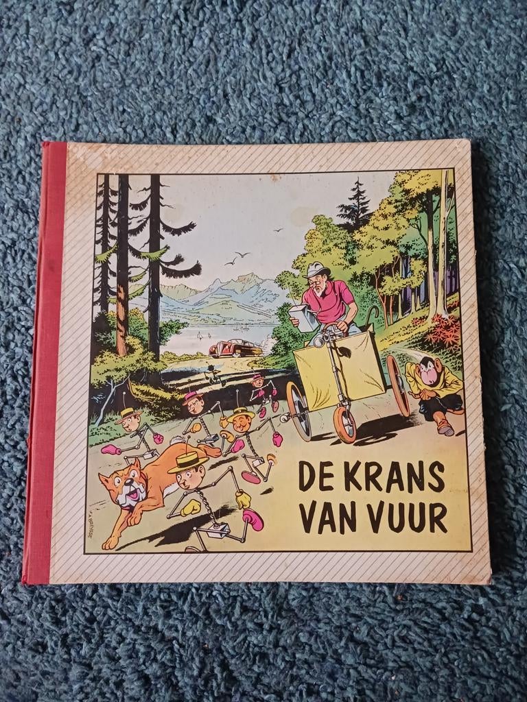 De Krans van Vuur - Stripboek, Boeken, Stripboeken, Eén stripboek, Ophalen, Gelezen, Onbekend