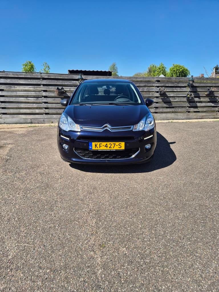 Citroën C3 1.2 Puretech 82pk 2016 Blauw, Auto's, Voorwielaandrijving, Stof, 31 €/maand, 1199 cc