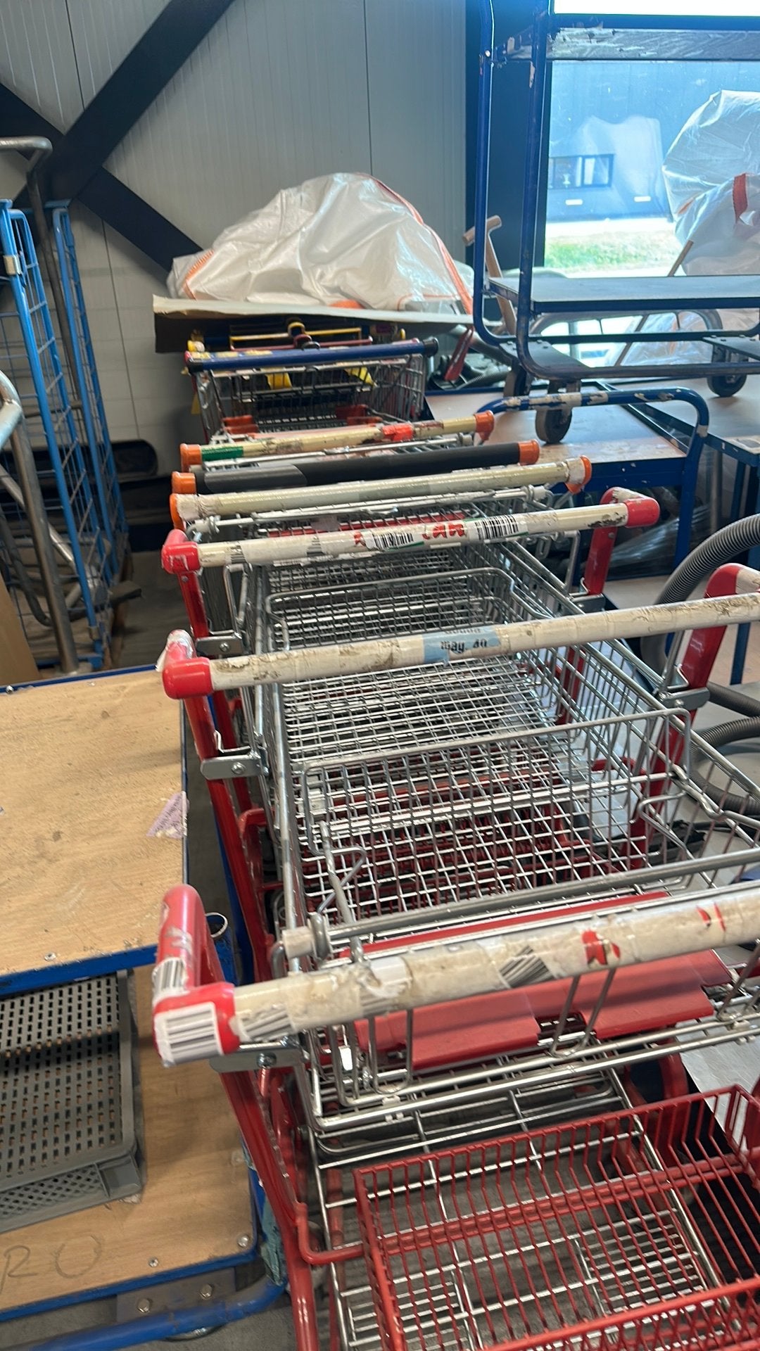 3 x winkel wagen, Ophalen of Verzenden, Gebruikt, Overige typen, Minder dan 2 meter