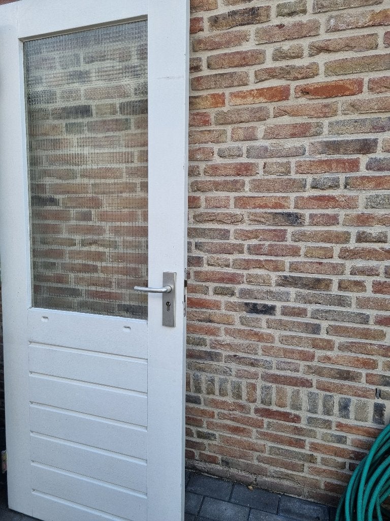 Merbouw achterdeur 83211.5, Ophalen, 80 tot 100 cm, 200 tot 215 cm, Hout