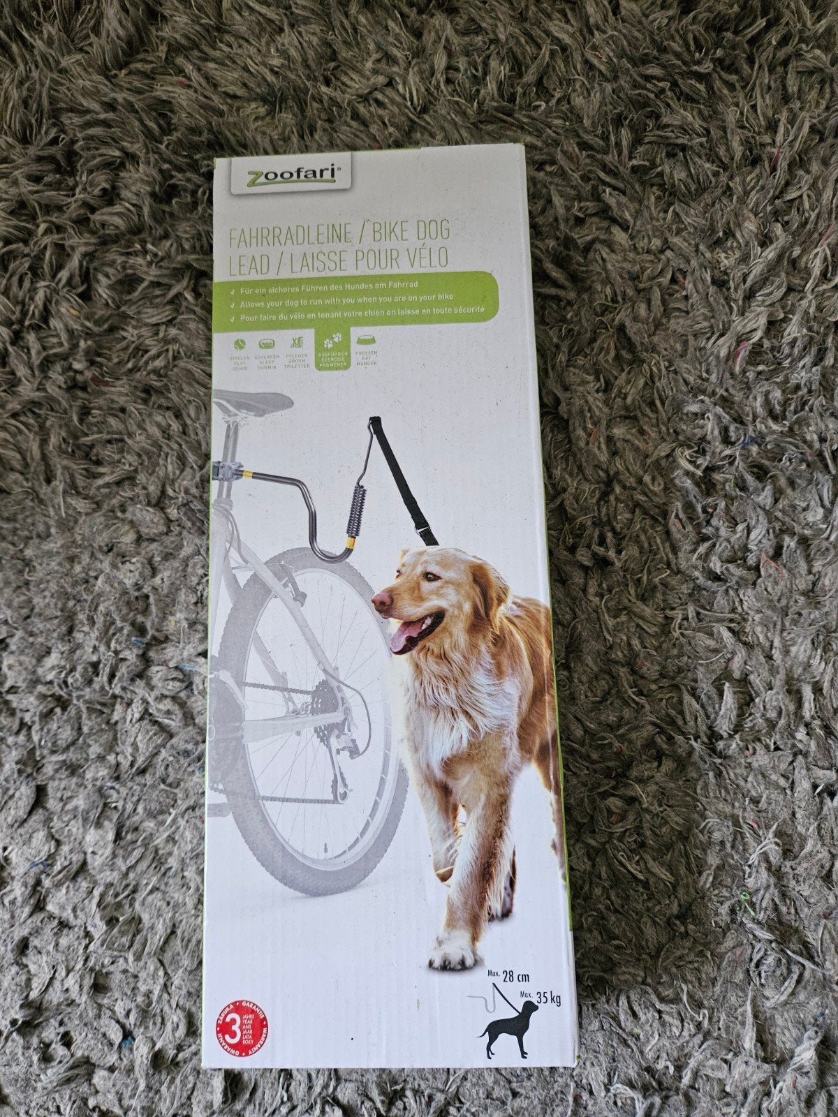 Fiets lijn voor de hond., Dieren en Toebehoren, Ophalen, Nieuw