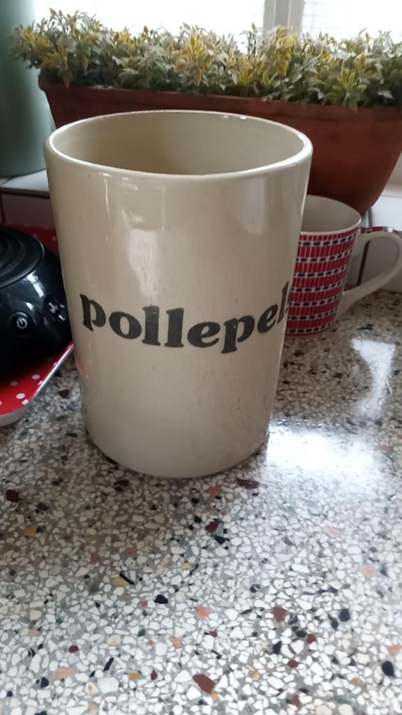 pollepelpot vintage/ brocante, Ophalen of Verzenden