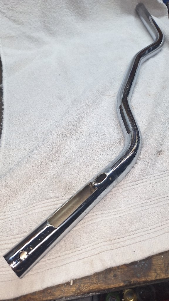 Chromen vintage motorfiets stuur, Ophalen of Verzenden, Nieuw