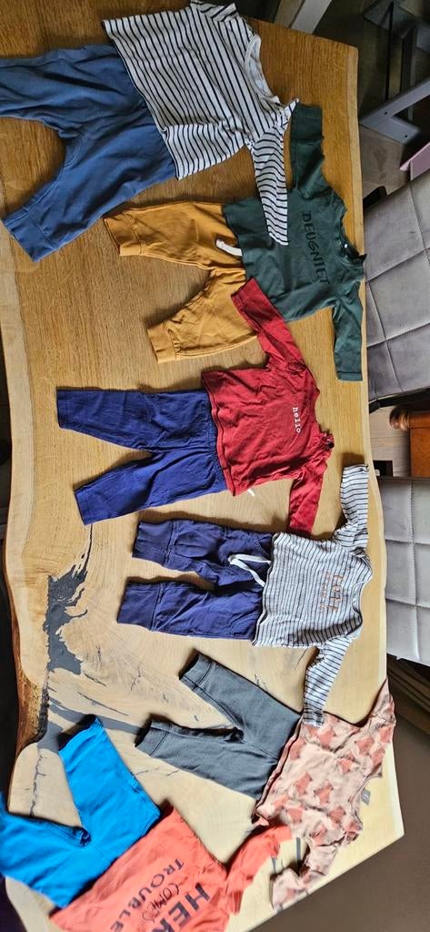Leuk jongens kledingpakket maat 62 (7 stuks), Ophalen of Verzenden, Gebruikt
