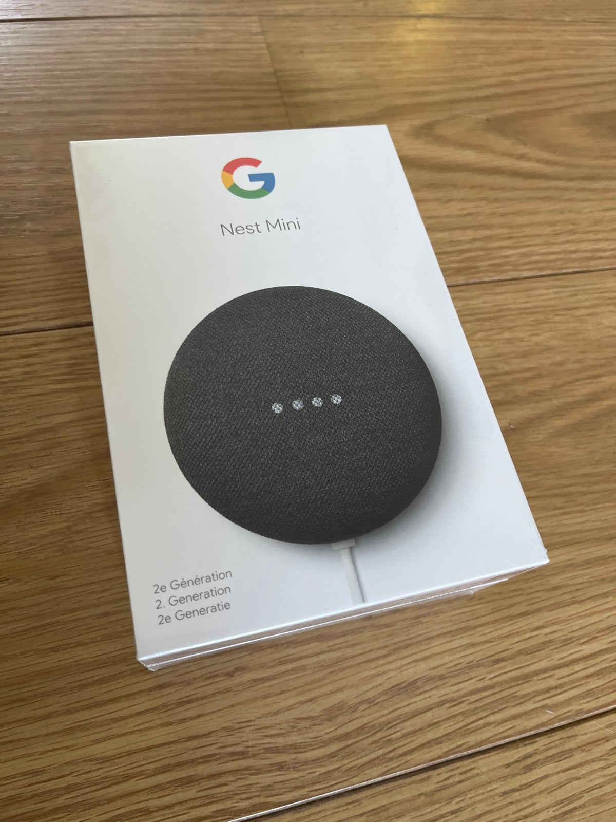 Google Nest Mini (2e gen.) - Smart Speaker -Google assistant, Audio, Tv en Foto, Luidsprekers, Overige merken, Overige typen, Nieuw