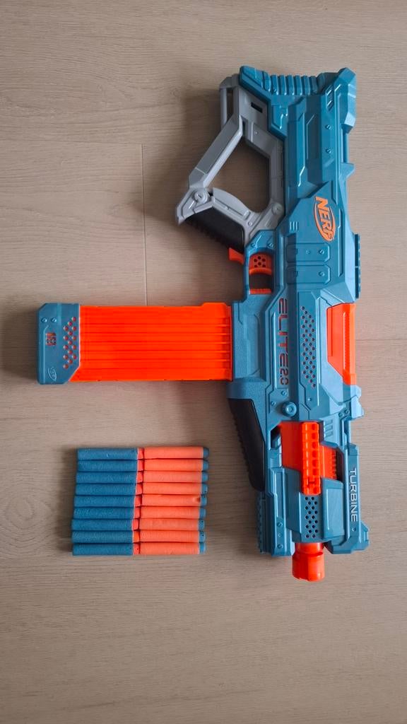 Nerf Turbine Elektrische nerf in zeer goede staat, Ophalen, Zo goed als nieuw