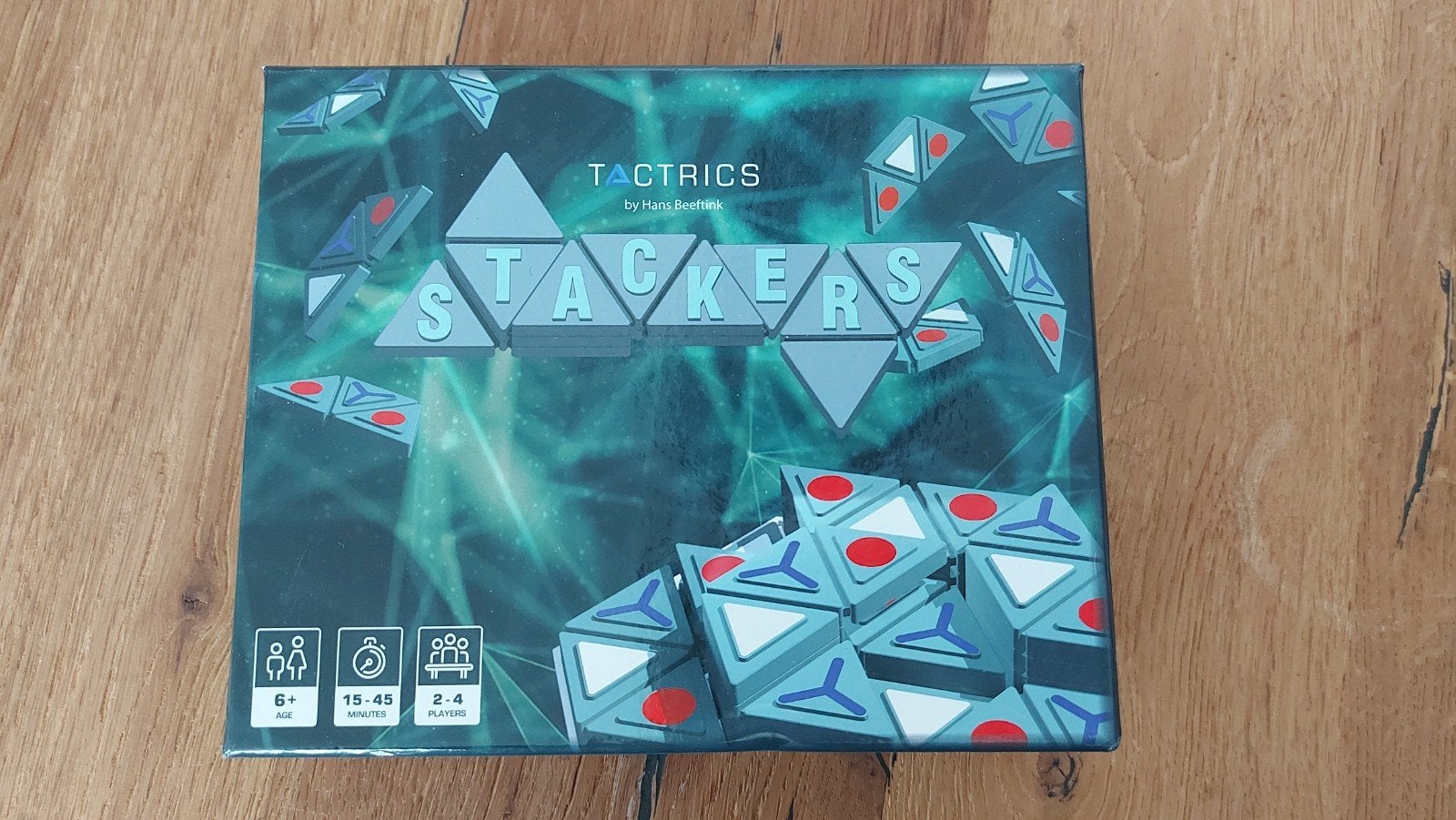 Tactrics Stackers Bordspel - Strategisch Stapelplezier, Een of twee spelers, Ophalen of Verzenden, Zo goed als nieuw, Tactrics
