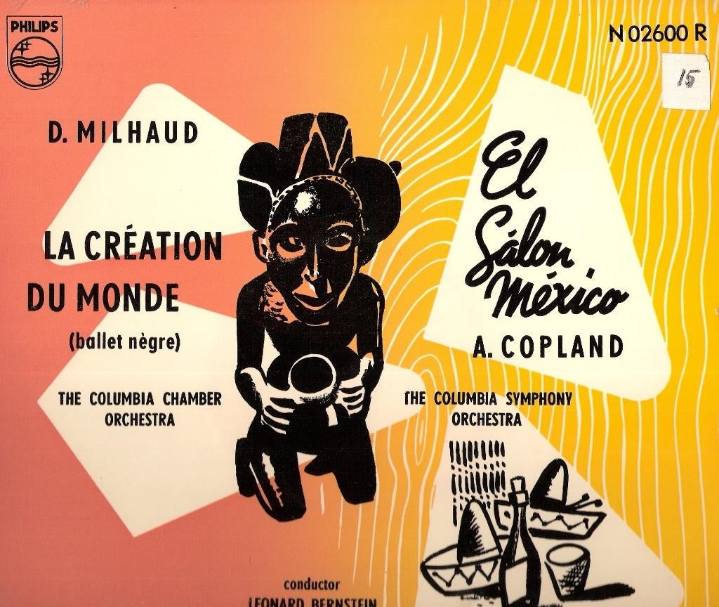 Copland (Mexico) Milhaud (Creation) 25 cm LP minigroove, Cd's en Dvd's, Vinyl | Klassiek, Gebruikt, Classicisme, Overige typen