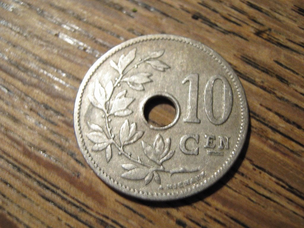 Belgie 10 Centimes 1903, Vlaams, Leopold II #372, Ophalen of Verzenden, Overig, Losse munt