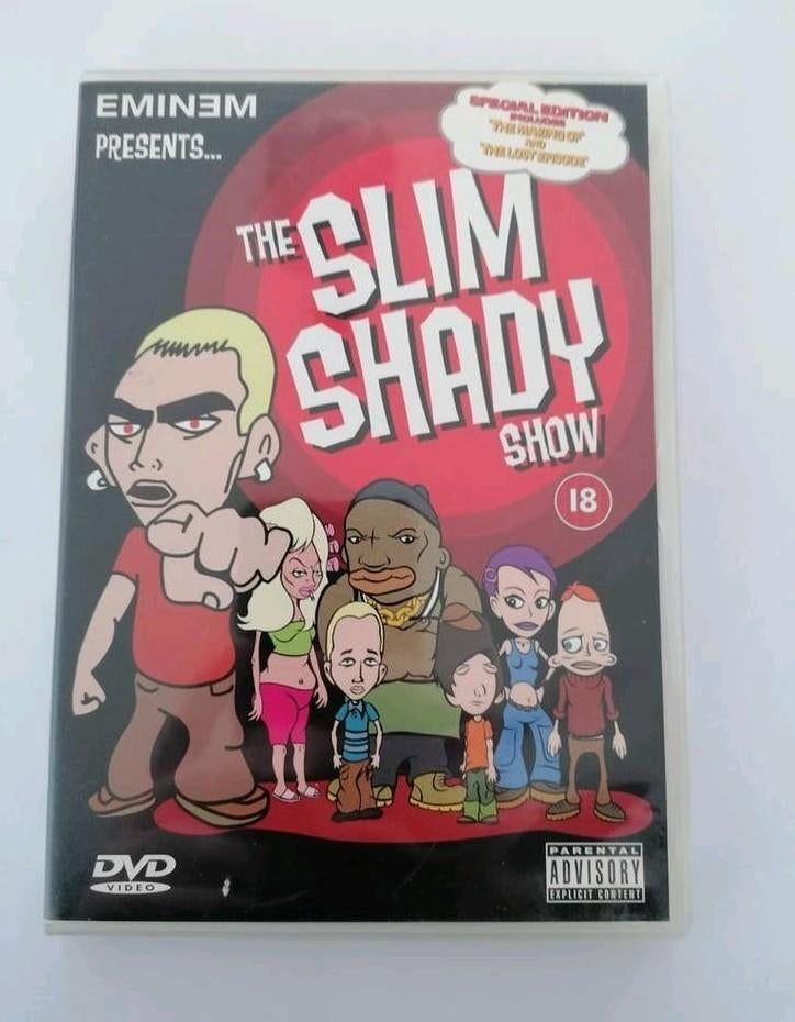The Slim Shady Show - Eminem Presents - DVD, Vanaf 16 jaar, Ophalen of Verzenden, Zo goed als nieuw, Actiekomedie