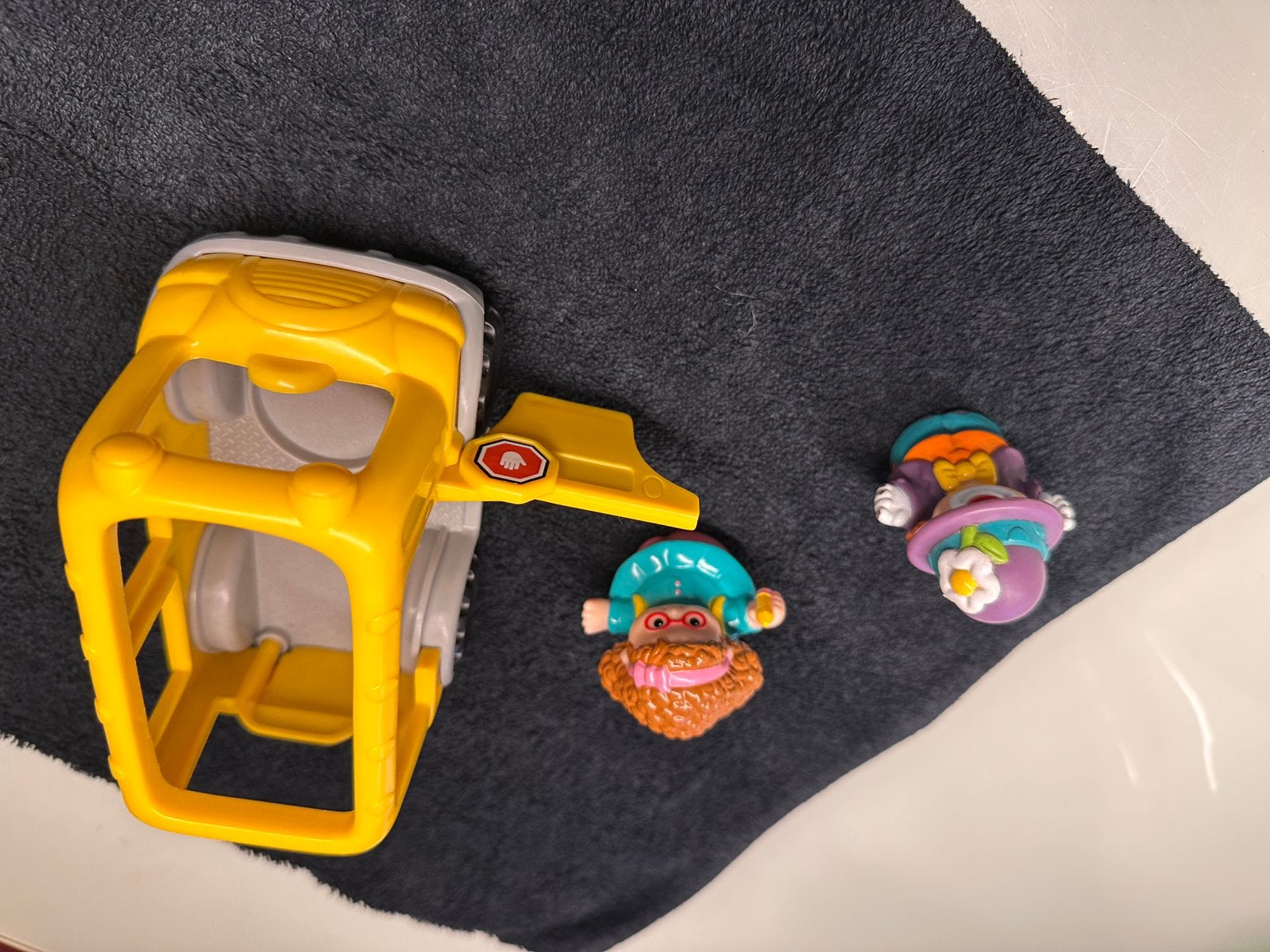Fisher-Price Little People Schoolbus met figuren, Ophalen of Verzenden, Zo goed als nieuw