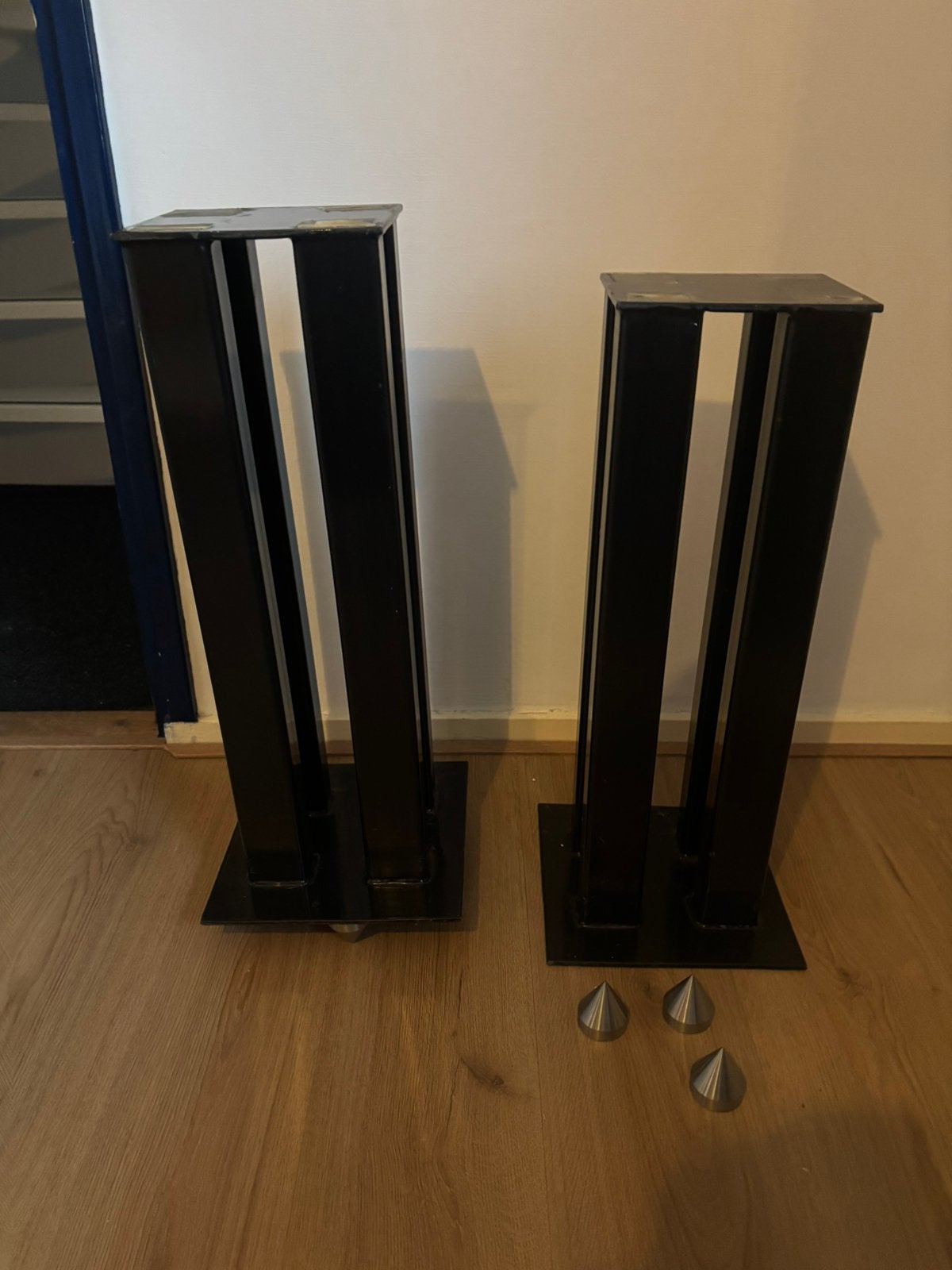 Monitor statief zwart, Ophalen, Zo goed als nieuw