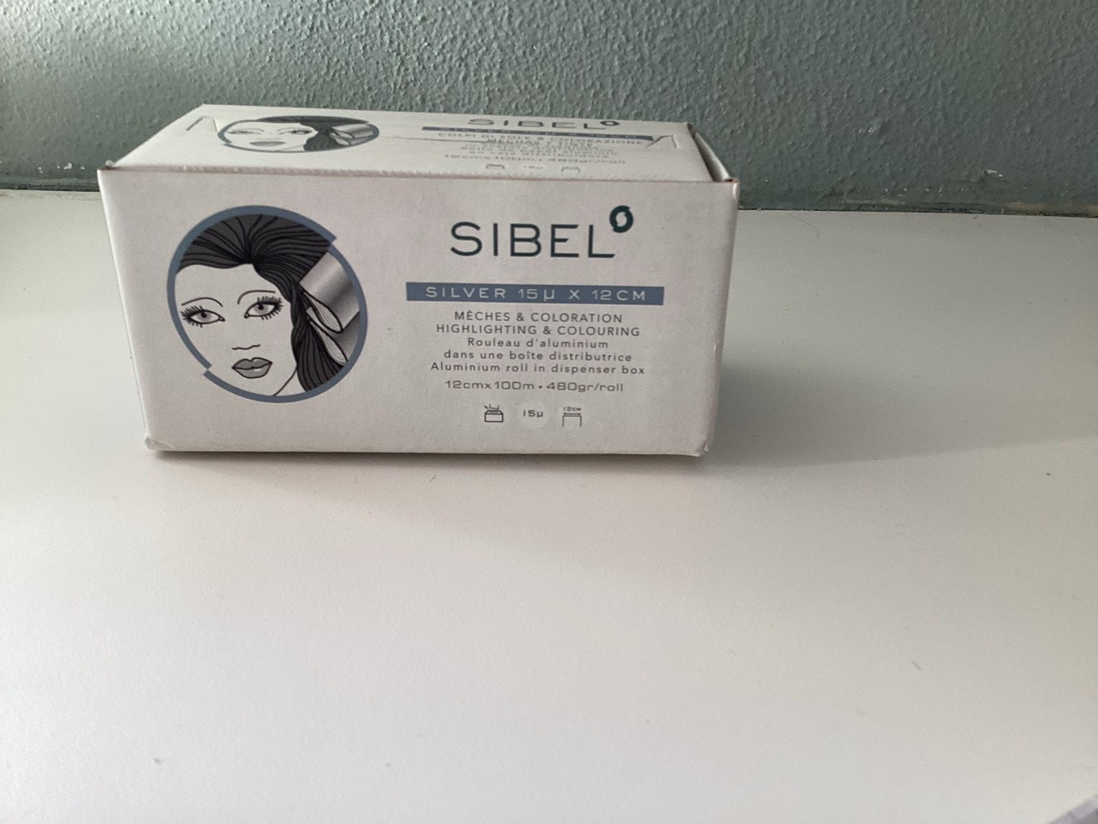 Sibel Haarkleurfolie - 12 cm x 100 m, Ophalen of Verzenden, Nieuw, Overige typen