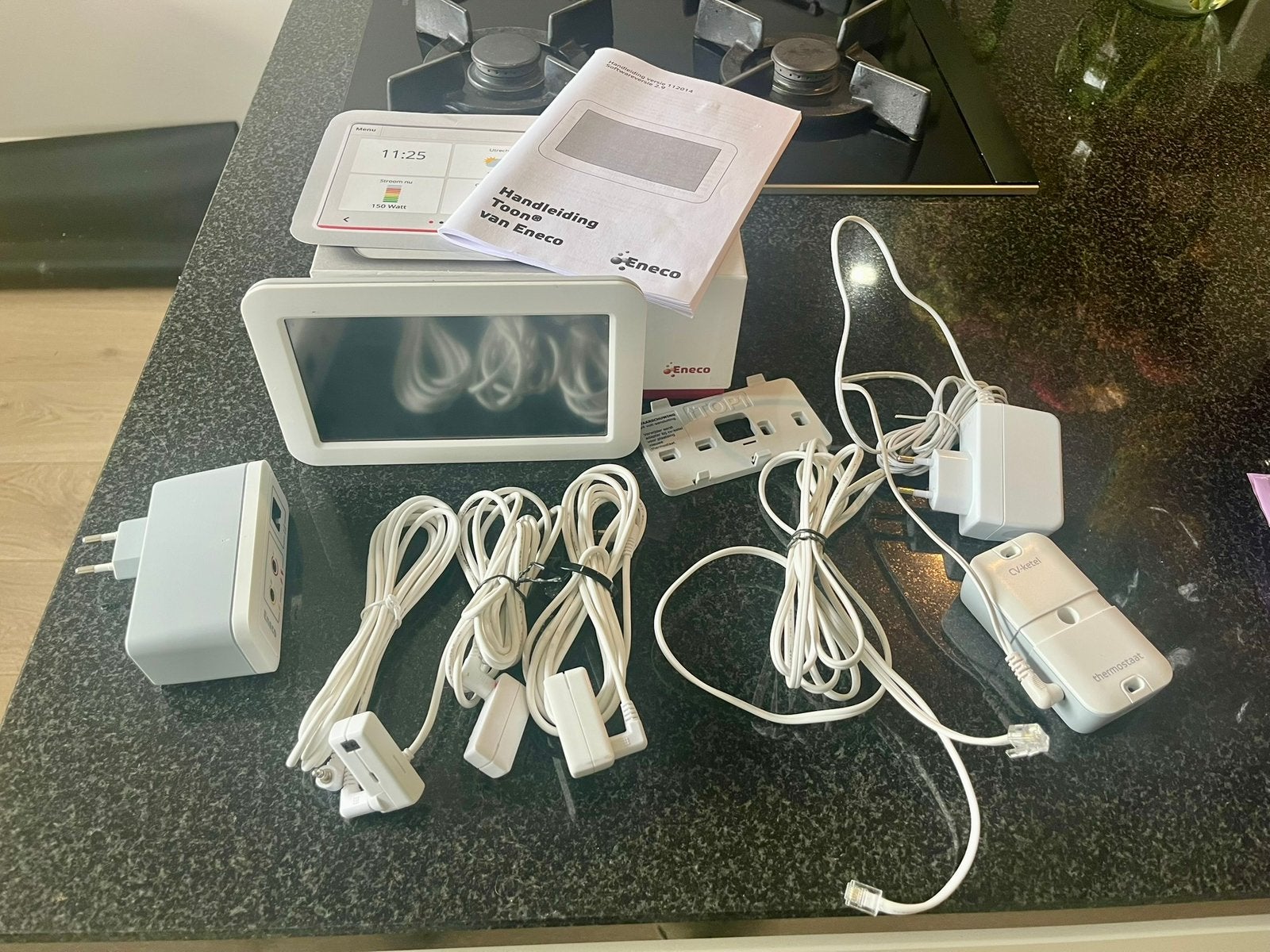 Toon slimme thermostaat van Eneco, Ophalen of Verzenden, Slimme thermostaat, Gebruikt