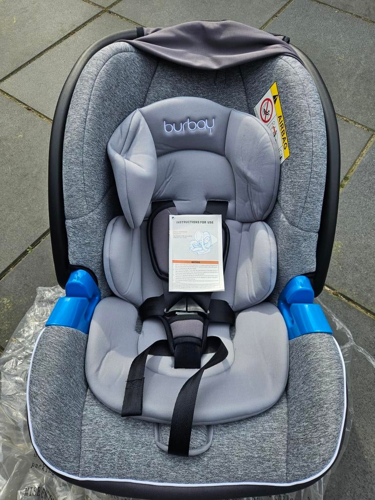 Burbay Autostoel Groep 0+ (0-13 kg) nieuw, Overige merken, Autogordel, Nieuw, 0 t/m 13 kg