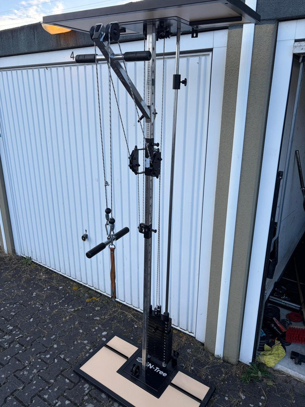 Enraf-Nonius EN-Tree Dual Pulley (24 kg), Ophalen, Krachtstation, ., Zo goed als nieuw