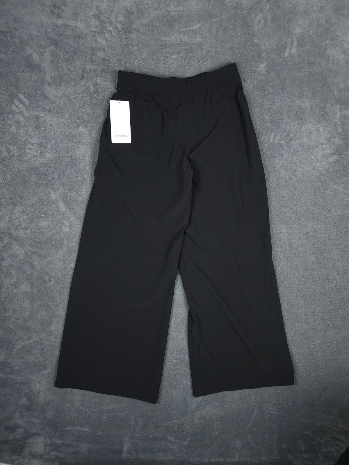 Lululemon Broek Swift Wide Leg L Mid Rise 10 Zwart Ademend S, Kleding | Dames, Verzenden, ., Zwart, Maat 42/44 (L)