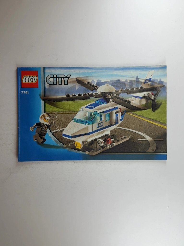 LEGO City 7741 (Instructions) for Set 7741 Police Helicopter, Kinderen en Baby's, Speelgoed | Duplo en Lego, Lego, Overige typen