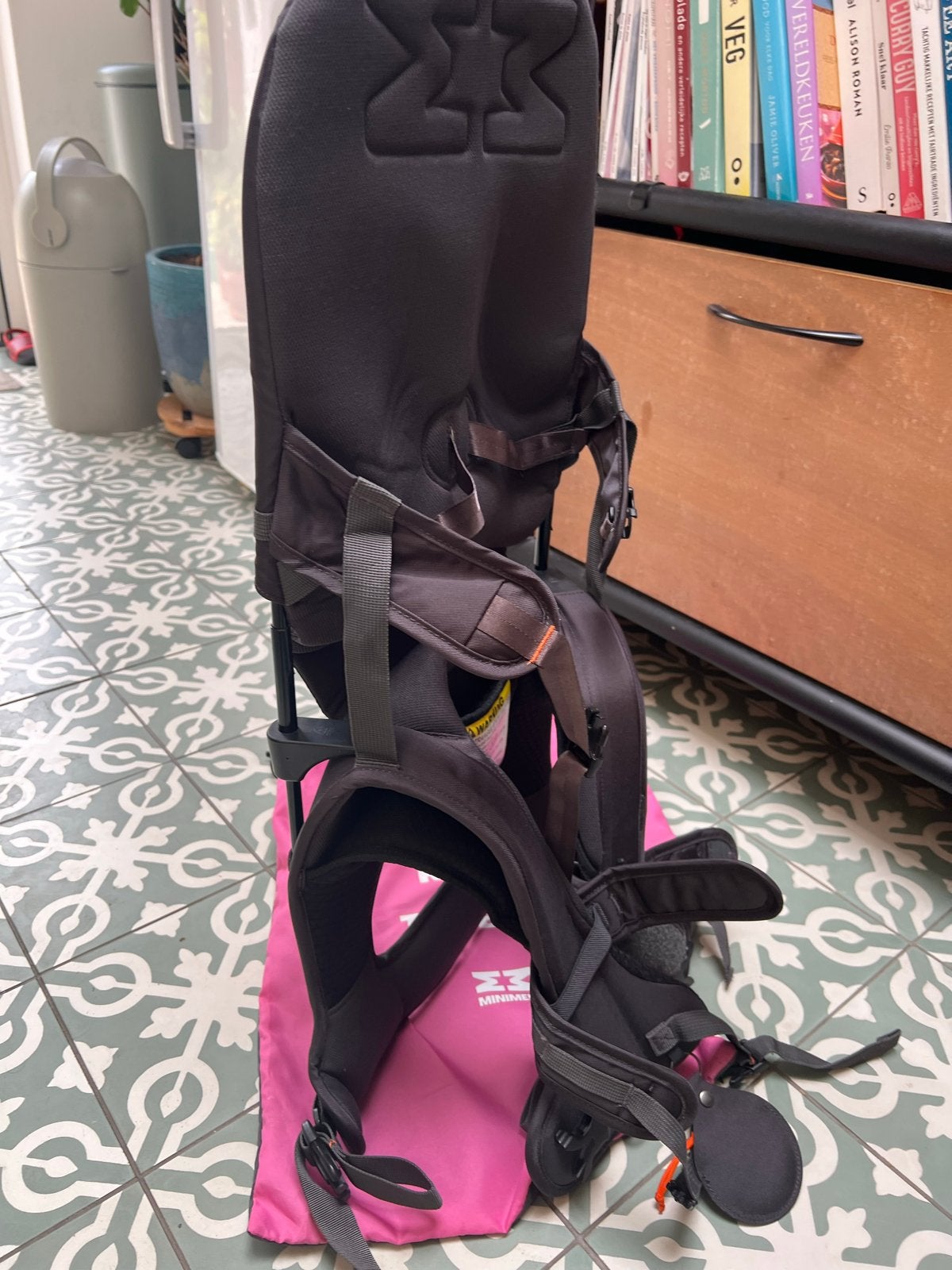 Minimeis Schouderdrager Draagzak - Ideaal voor avontuur!, Kinderen en Baby's, Babydragers en Draagdoeken, Zo goed als nieuw, Rug