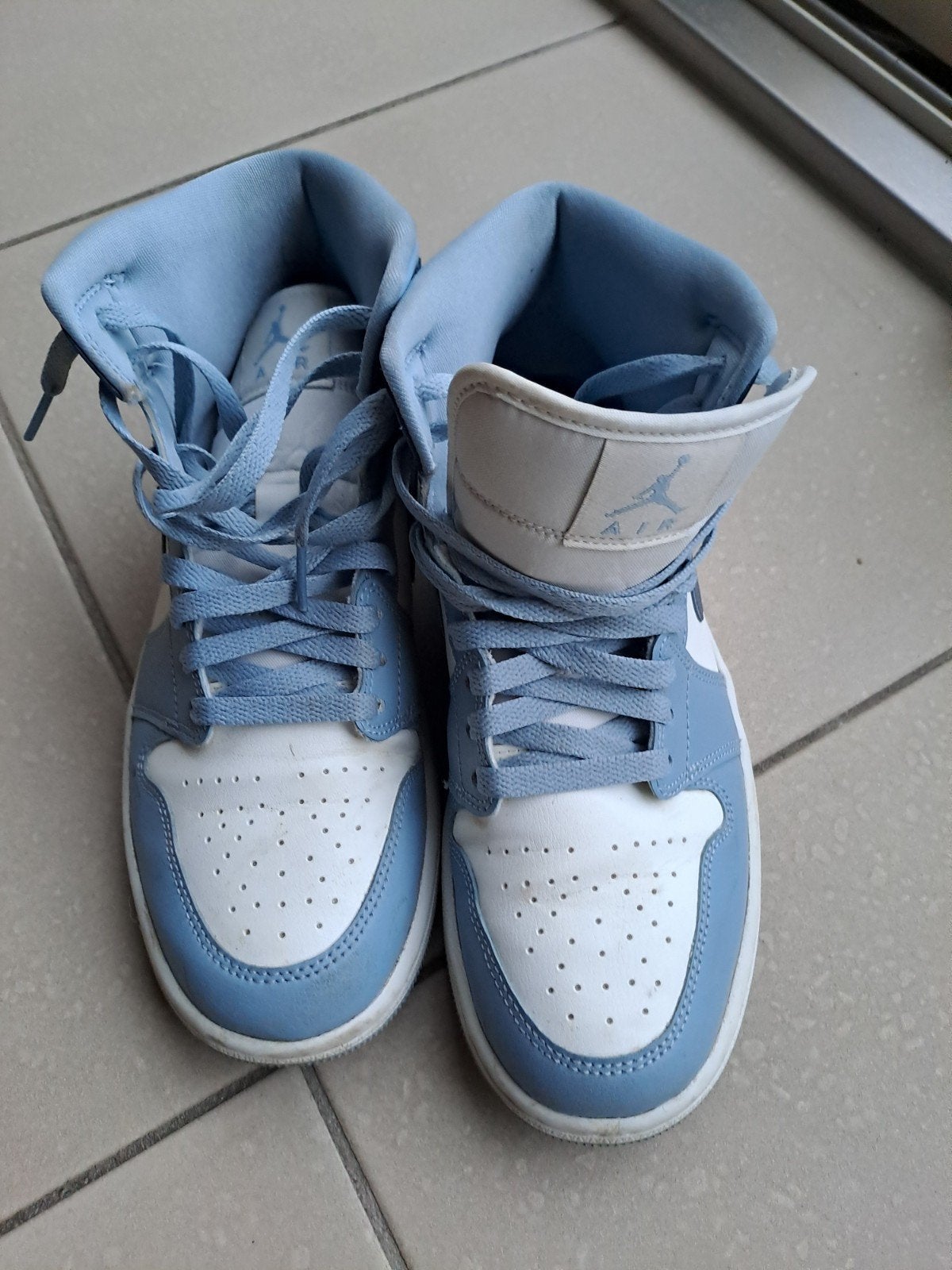 Nike Air Jordan sneakers - Maat 41 - Nog goed uitziend, Kleding | Heren, Blauw, Ophalen of Verzenden, Sneakers of Gympen, Gedragen