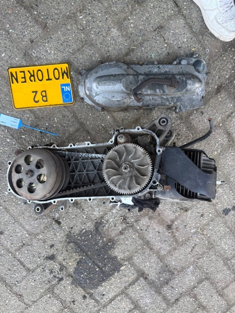 Motorblok CSM SKR 125cc, compleet, Ophalen of Verzenden, Gebruikt, Blok, Piaggio