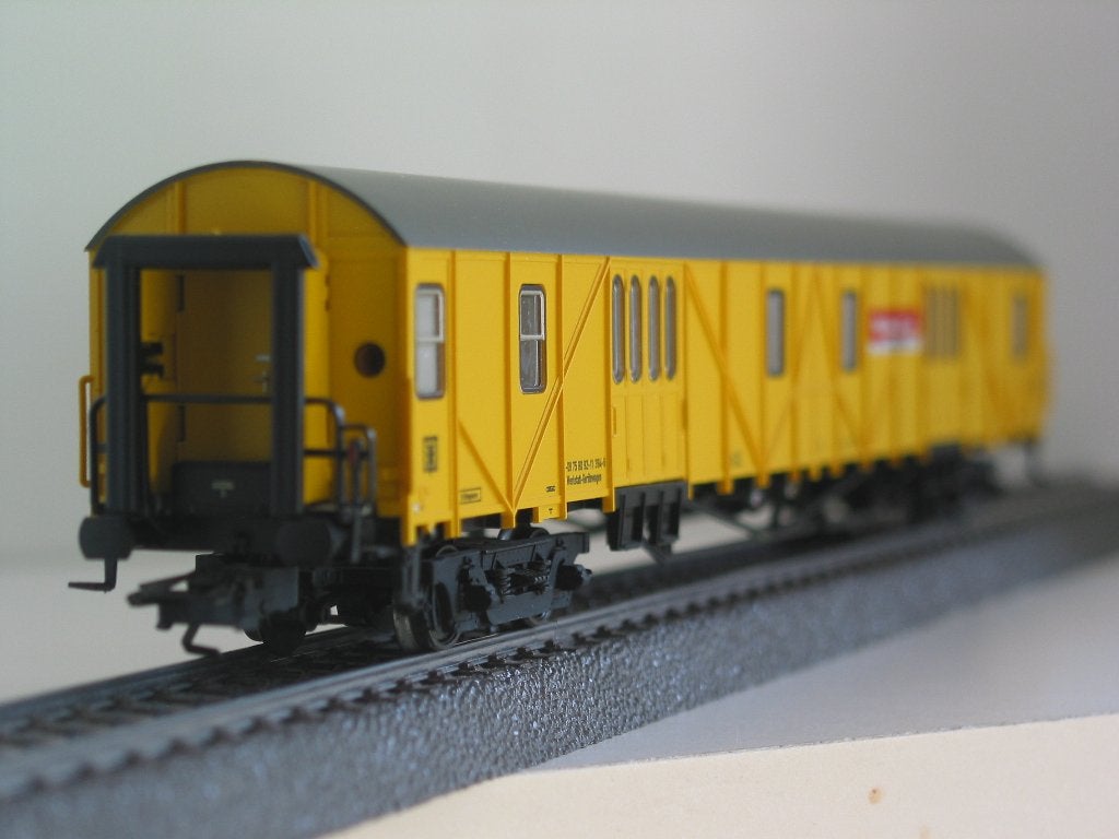 Märklin 49967 - Rijdende werkplaats in OVP, Wisselstroom, Wagon, Ophalen of Verzenden, Zo goed als nieuw