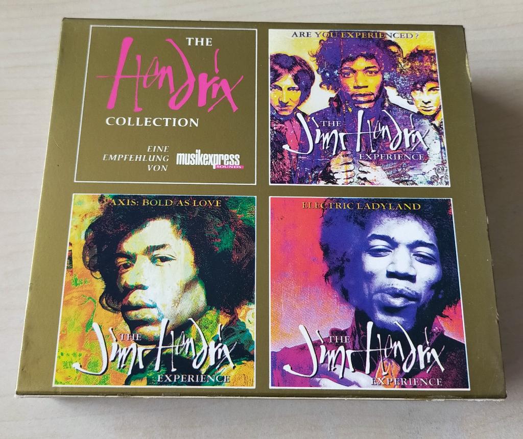 Jimi Hendrix - The Hendrix Collection 3CD 1993 Musikexpress, Cd's en Dvd's, Ophalen of Verzenden, Gebruikt, Poprock