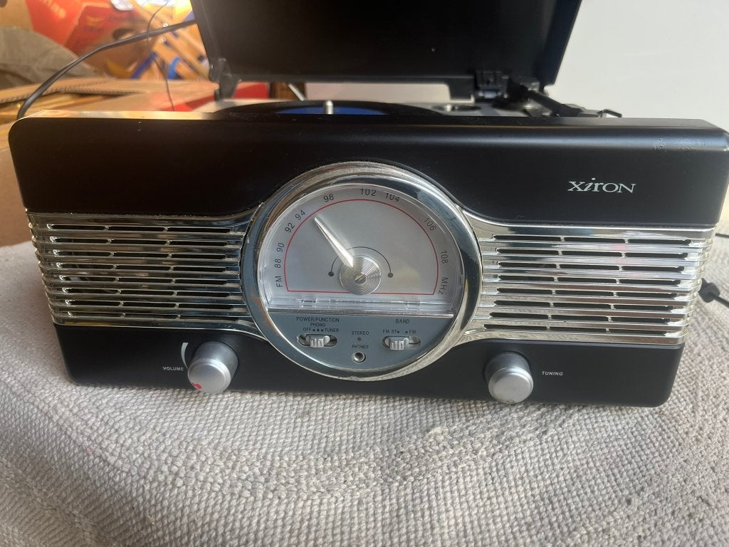 Radio + platenspeler Xiron, Ophalen of Verzenden, Gebruikt, Overige typen
