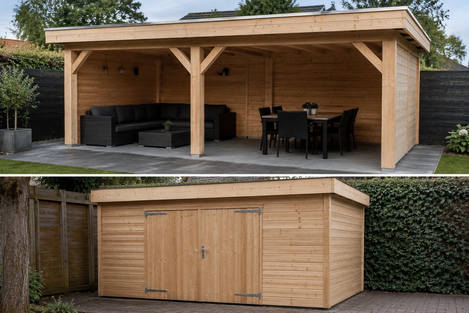 Veranda's, bergingen, fietsenhokken en haardhoutoverkappinge, Overige typen, Nieuw, Ophalen of Verzenden, Zonder ramen